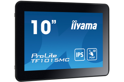 iiyama TF1015MC-B3 beeldkrant Interactief flatscreen 25,6 cm (10.1") LED 500 cd/m² HD Zwart Touchscreen