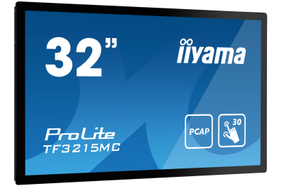 iiyama ProLite TF3215MC-B2 computer monitor 81,3 cm (32") 1920 x 1080 Pixels Full HD LED Touchscreen Kiosk Zwart