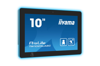 iiyama TW1025LASC-B1PNR scherm voor vergaderzalen 25,6 cm (10.1") 1280 x 800 Pixels LED 802.11b, 802.11g, Wi-Fi 4 (802.11n) Zwart Kunststof Bluetooth