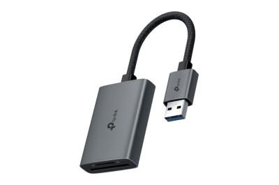 TP-Link UA430 geheugenkaartlezer USB 3.2 Gen 1 (3.1 Gen 1) Type-C Grijs