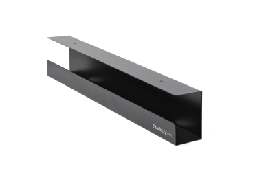 StarTech.com Kabelgoot voor Onder Bureau - Kabelmanagement Bureau/Zit Sta Kabel Organizer - Kabelbak/Kabelhouder voor Snoeren/Kabels/Stekkerdozen - Computer Kabelmanagement - 60cm L x 11.4cm D