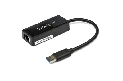 StarTech.com USB 3.0 naar gigabit Ethernet-adapter NIC met USB-poort - zwart