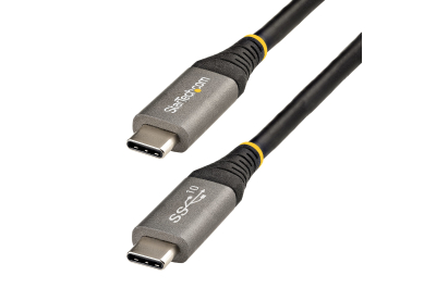 StarTech.com 1m USB-C Kabel, USB 10Gbps, 100W (5A) Power Delivery, 8K 60Hz / 4K 144Hz DP Alt Mode, USB-IF Gecertificeerd, Thunderbolt Compatibel