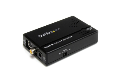 StarTech.com Composiet en S-Video naar VGA Video Converter
