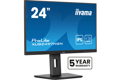 iiyama ProLite XUB2497HSN-B2 computer monitor 60,5 cm (23.8") 1920 x 1080 Pixels Full HD LED Zwart