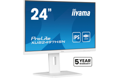 iiyama ProLite XUB2497HSN-W2 computer monitor 60,5 cm (23.8") 1920 x 1080 Pixels Full HD LED Wit